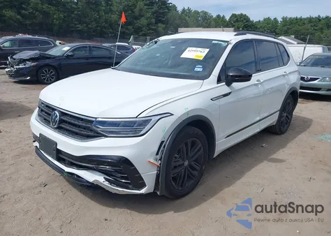 2022 Volkswagen Tiguan 2.0T Se R-Line Black z USA, uszkodzony, nr VIN 3VVCB7AX7NM007416